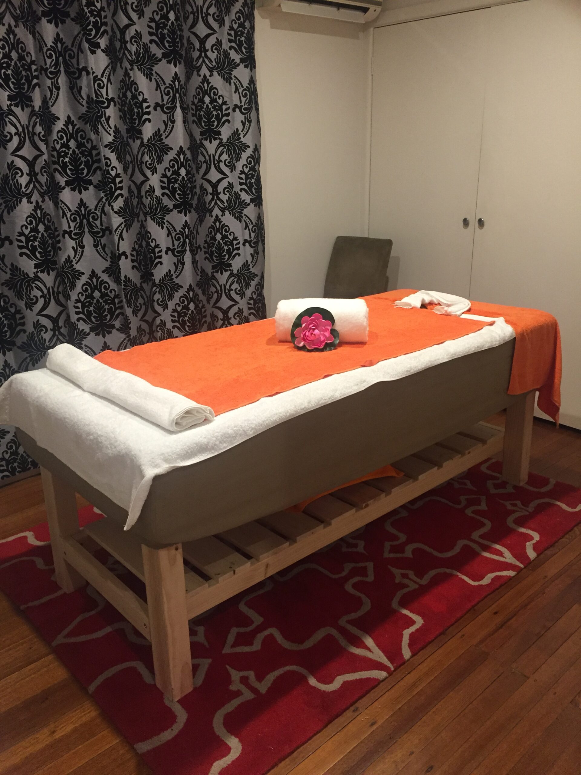 Completed Massage Resort treatment room