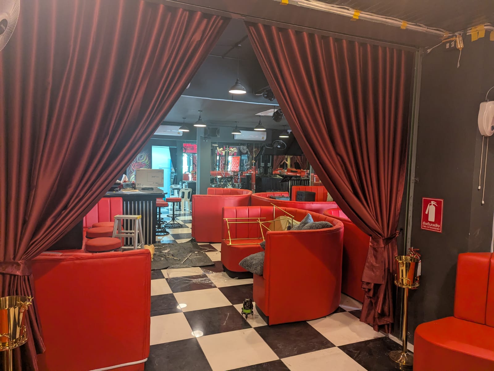Private VIP room inside Heat Lounge